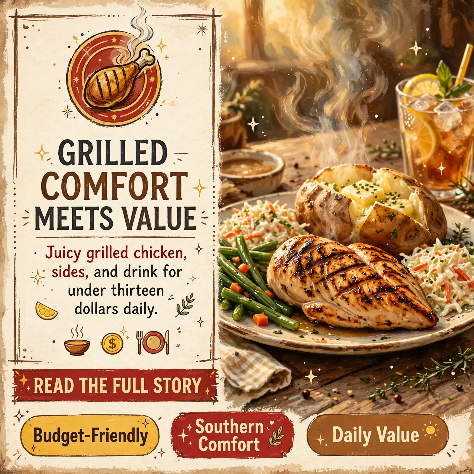 π Grilled Chicken Special at Off the Farm Barbque in Soddy Daisy – $12.81 with Sides & Drink β Featured Image Featured image for "π Grilled Chicken Special at Off the Farm Barbque in Soddy Daisy - $12.81 with Sides & Drink"