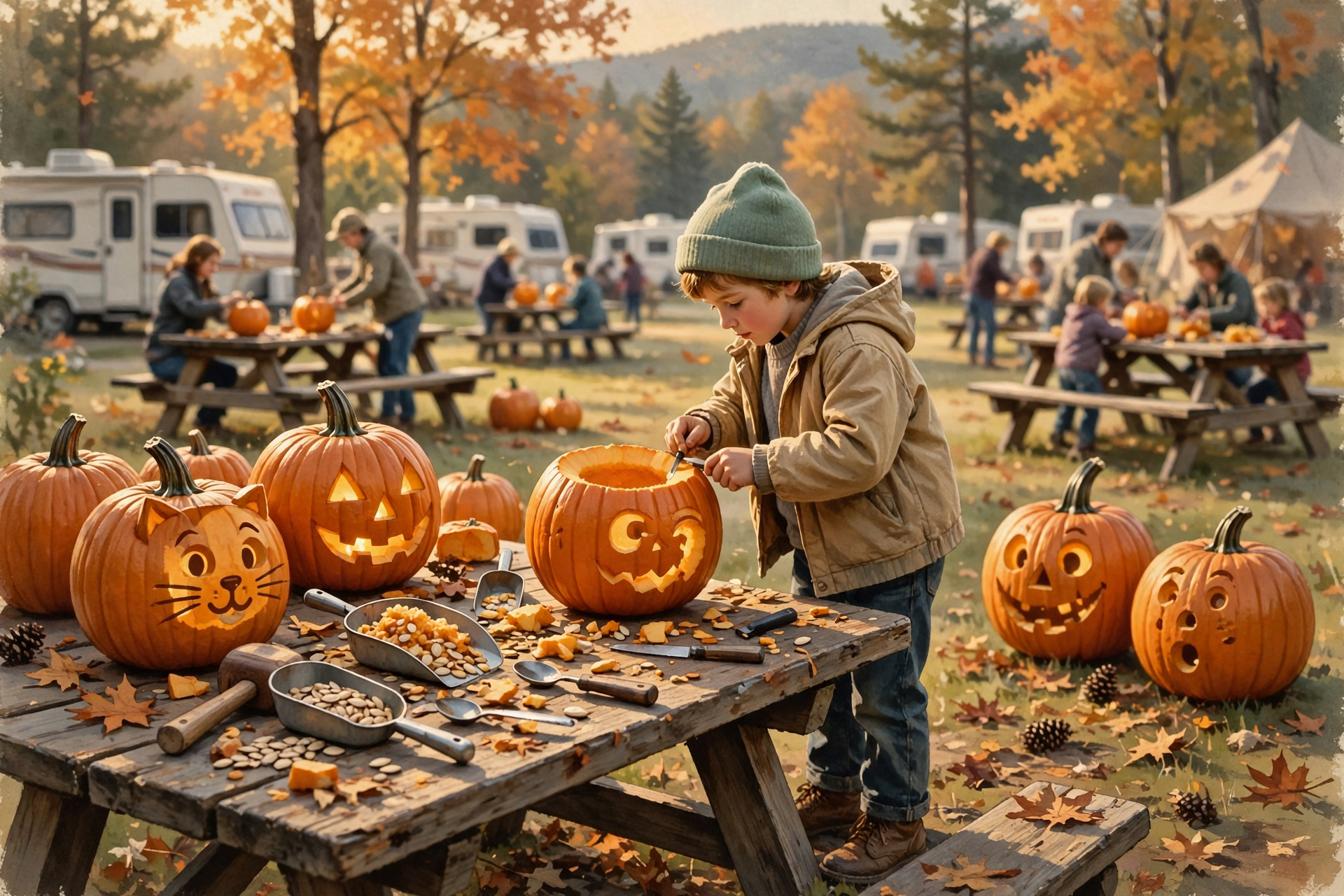 Illustration for 🚜 Saturday, Oct. 17: Pick One Morning, One Afternoon, One Evening
