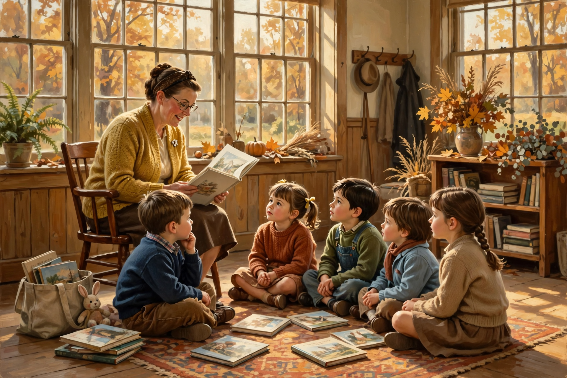 Illustration for 📖 New in the Window: Wednesday, Oct. 21 Storytimes