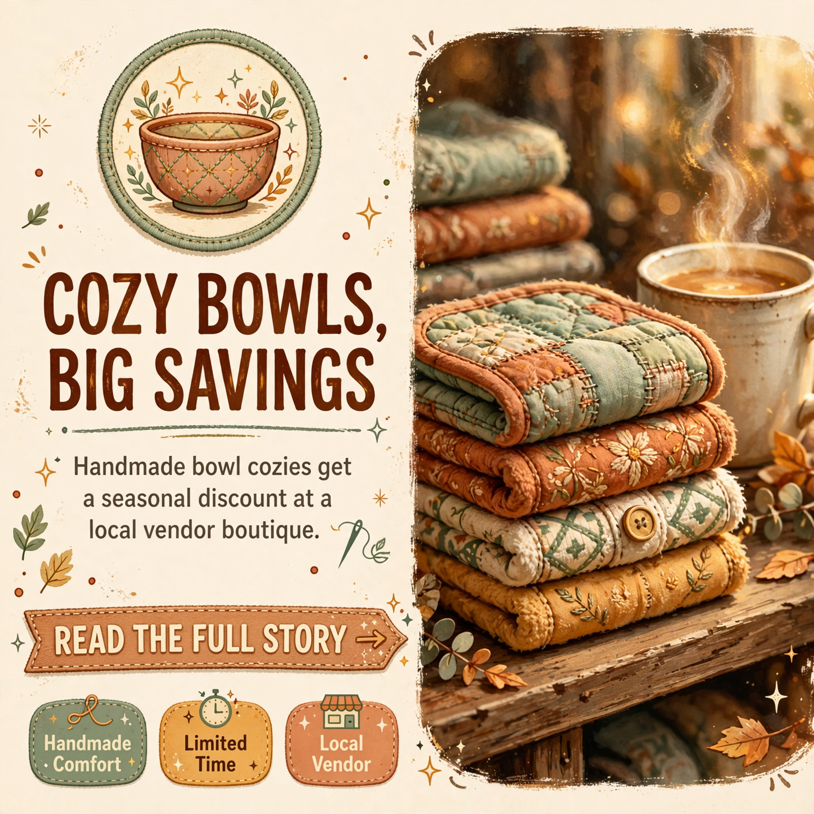 Featured image for "🛍️ Bowl Cozy Sale at Local Depot - $2 Off Through October 25th"