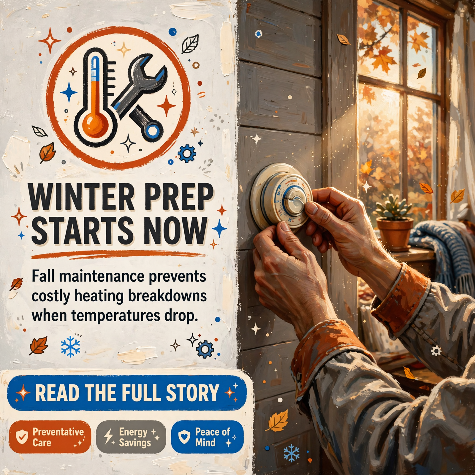 Featured image for "🏠 Fall HVAC Maintenance Reminder: Get Your System Ready for Colder Months"