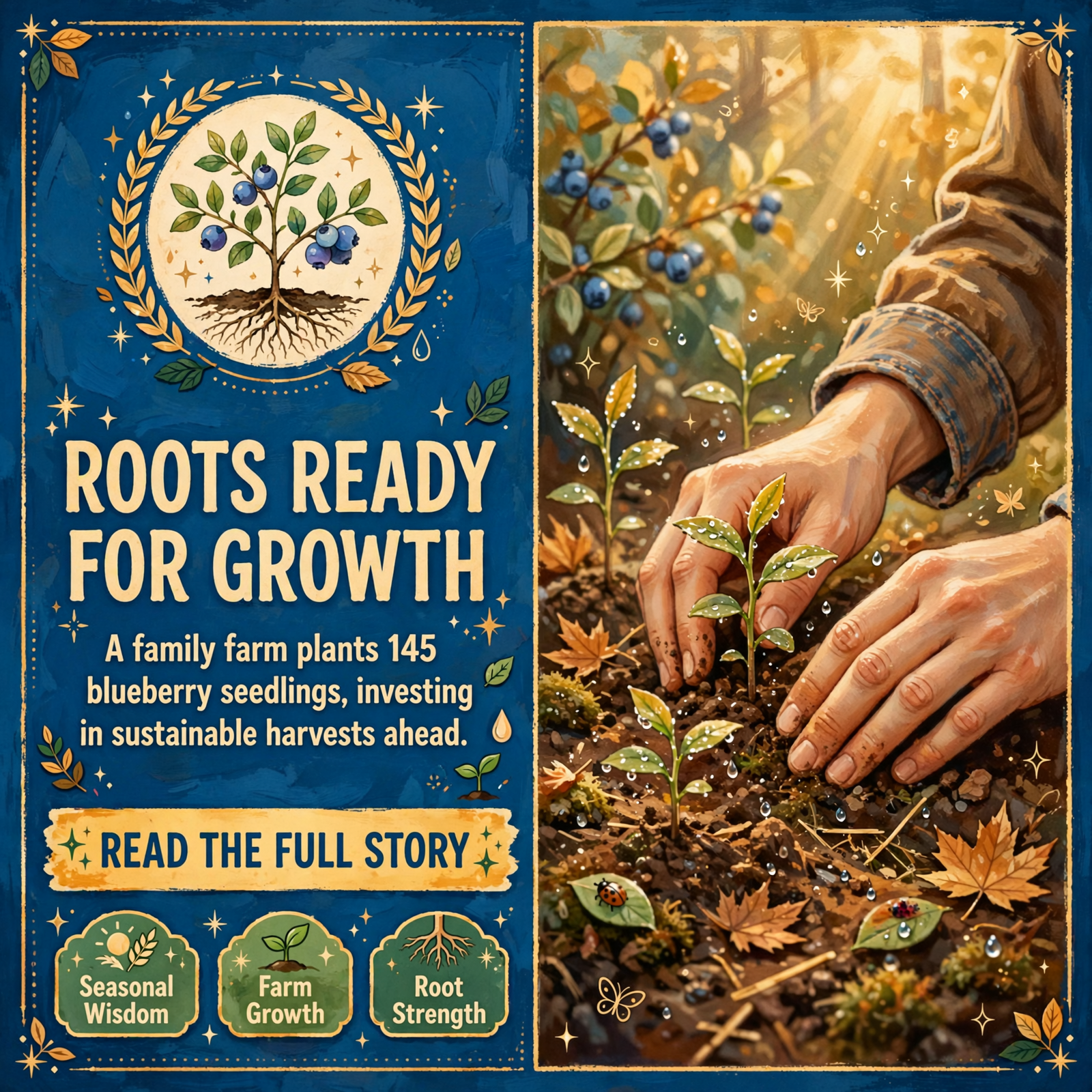 π« Stone Creek Farm Plants 145 New Blueberry Plants This Fall β Featured Image Featured image for "π« Stone Creek Farm Plants 145 New Blueberry Plants This Fall"
