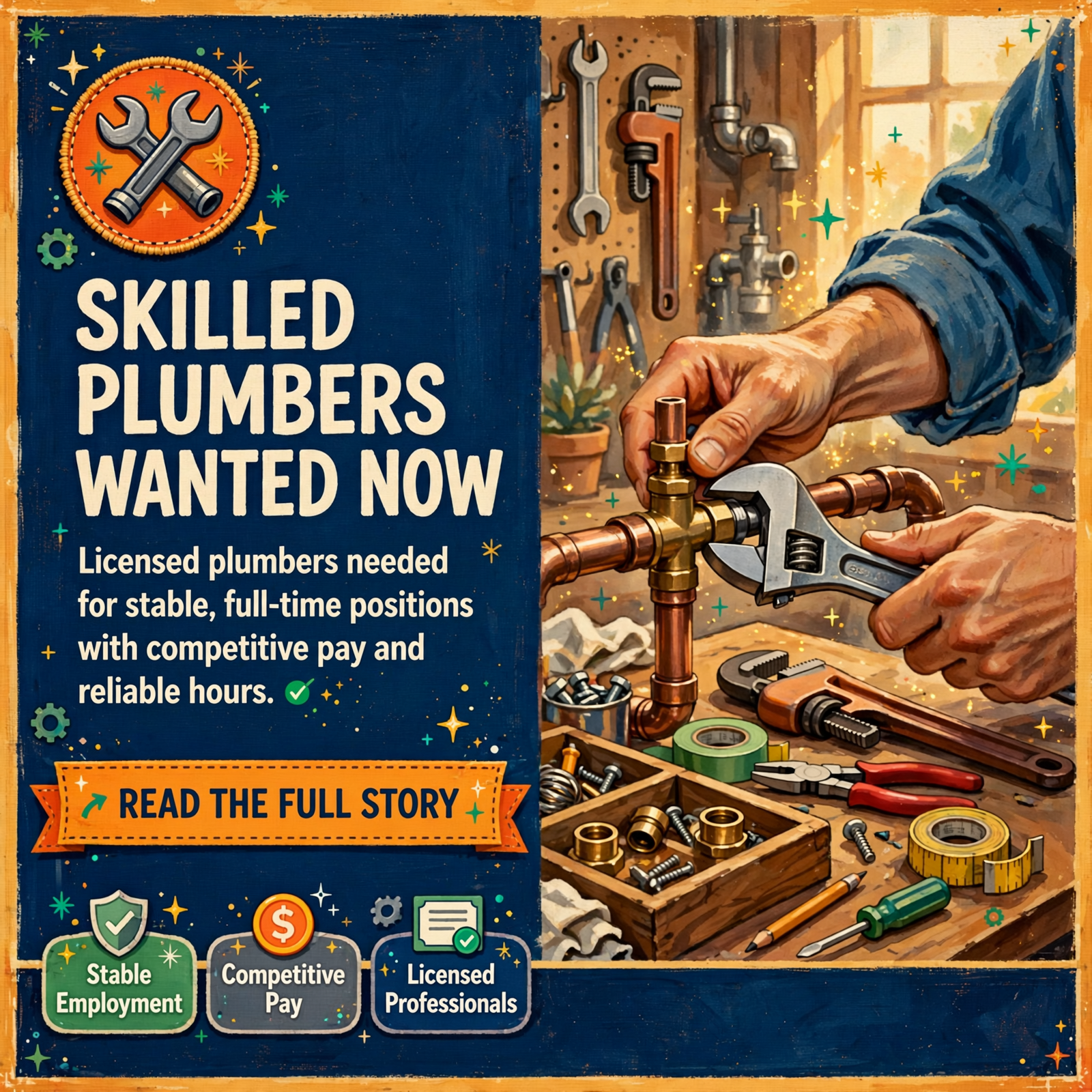 Featured image for "🔧 Labor Finders Chattanooga Now Hiring Licensed Plumbers"