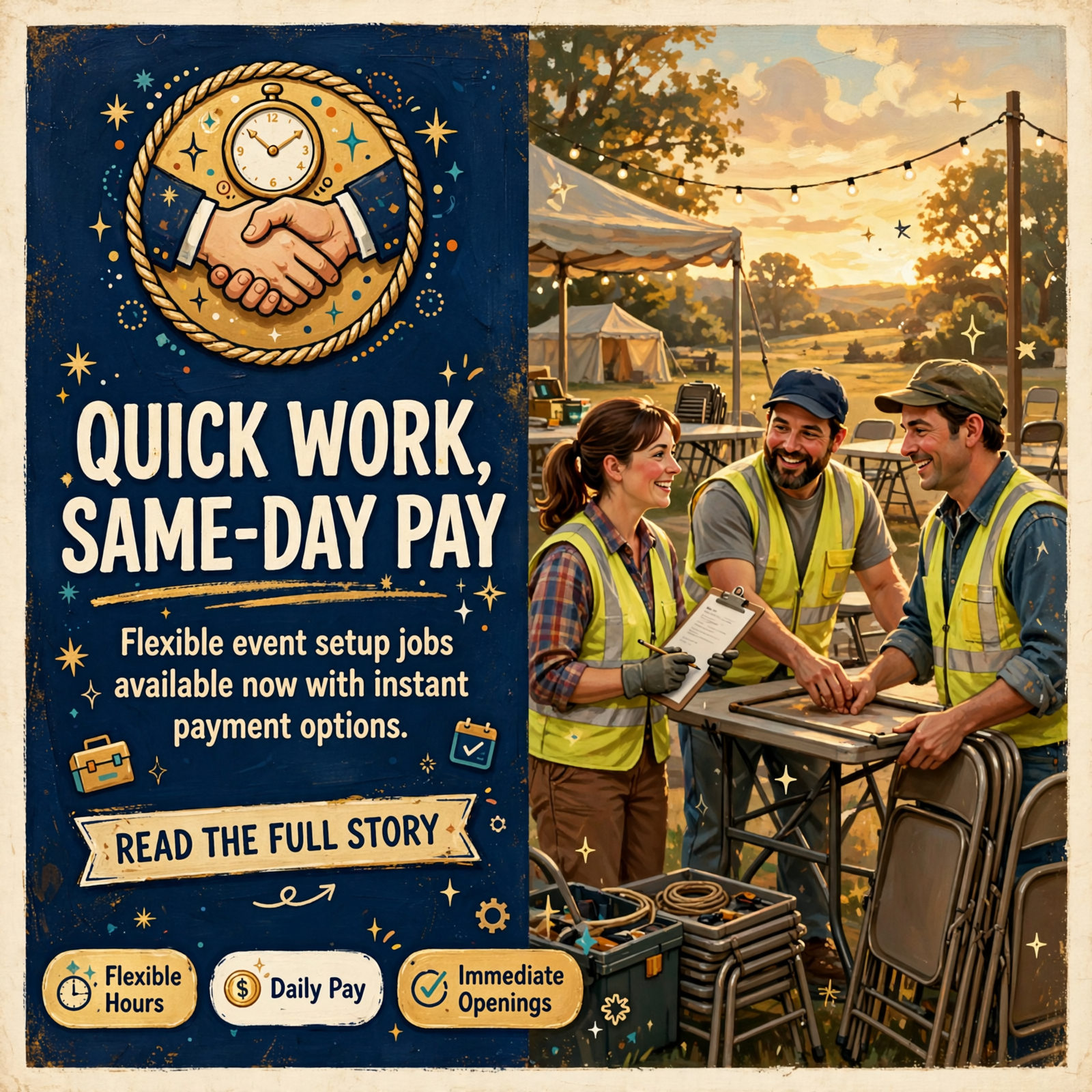 💼 Labor Finders Chattanooga Hiring for Event Setup – One-Day Positions with Daily Pay Available — Featured Image Featured image for "💼 Labor Finders Chattanooga Hiring for Event Setup - One-Day Positions with Daily Pay Available"
