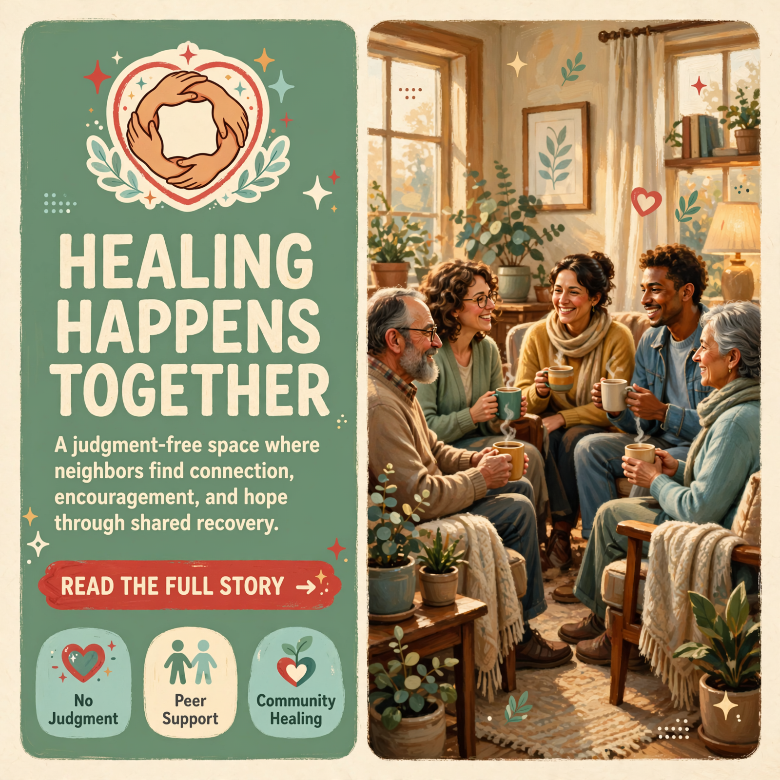 Together We THRIVE Peer Support Group Meets Thursday in Spencer π β Featured Image Featured image for "Together We THRIVE Peer Support Group Meets Thursday in Spencer π"