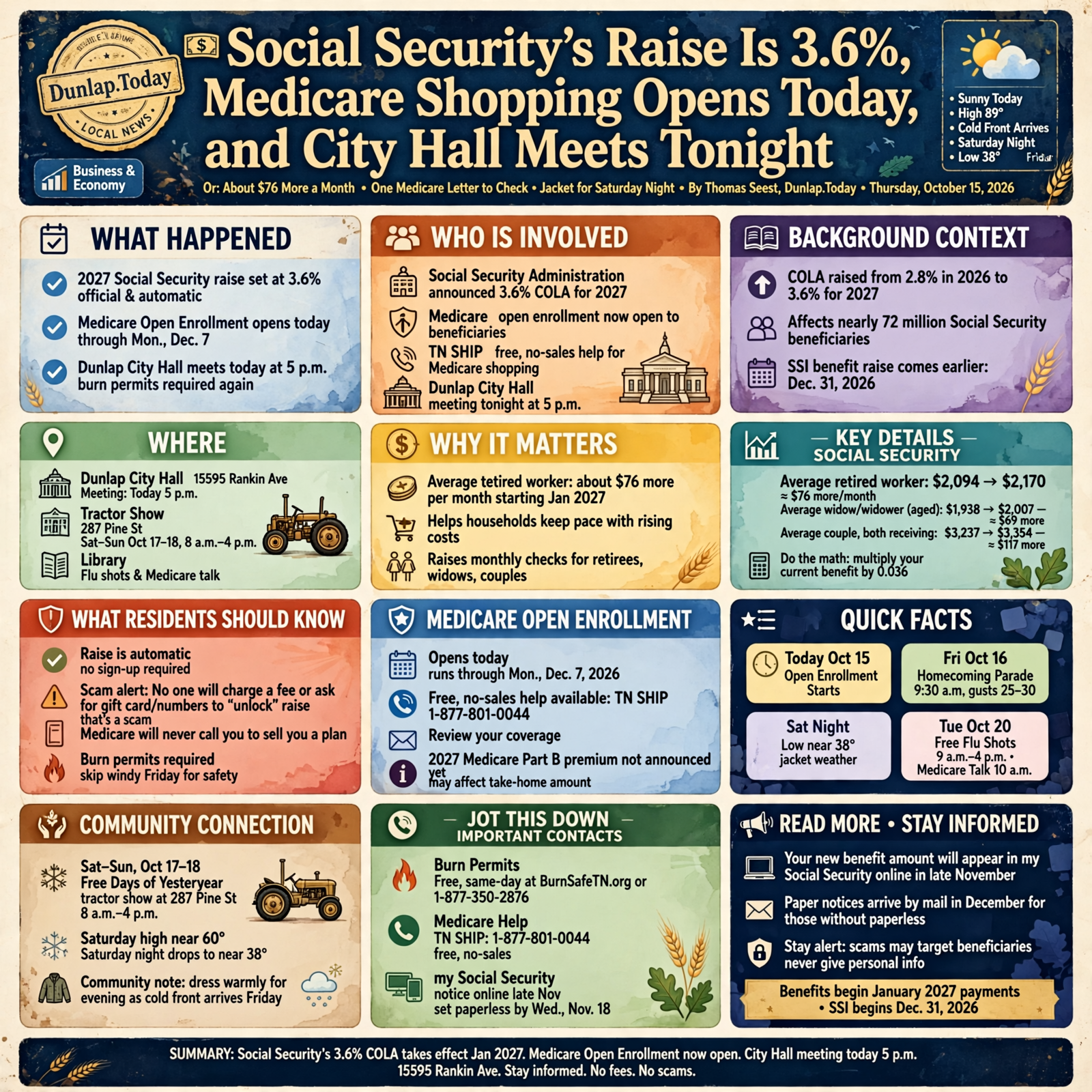 Story infographic