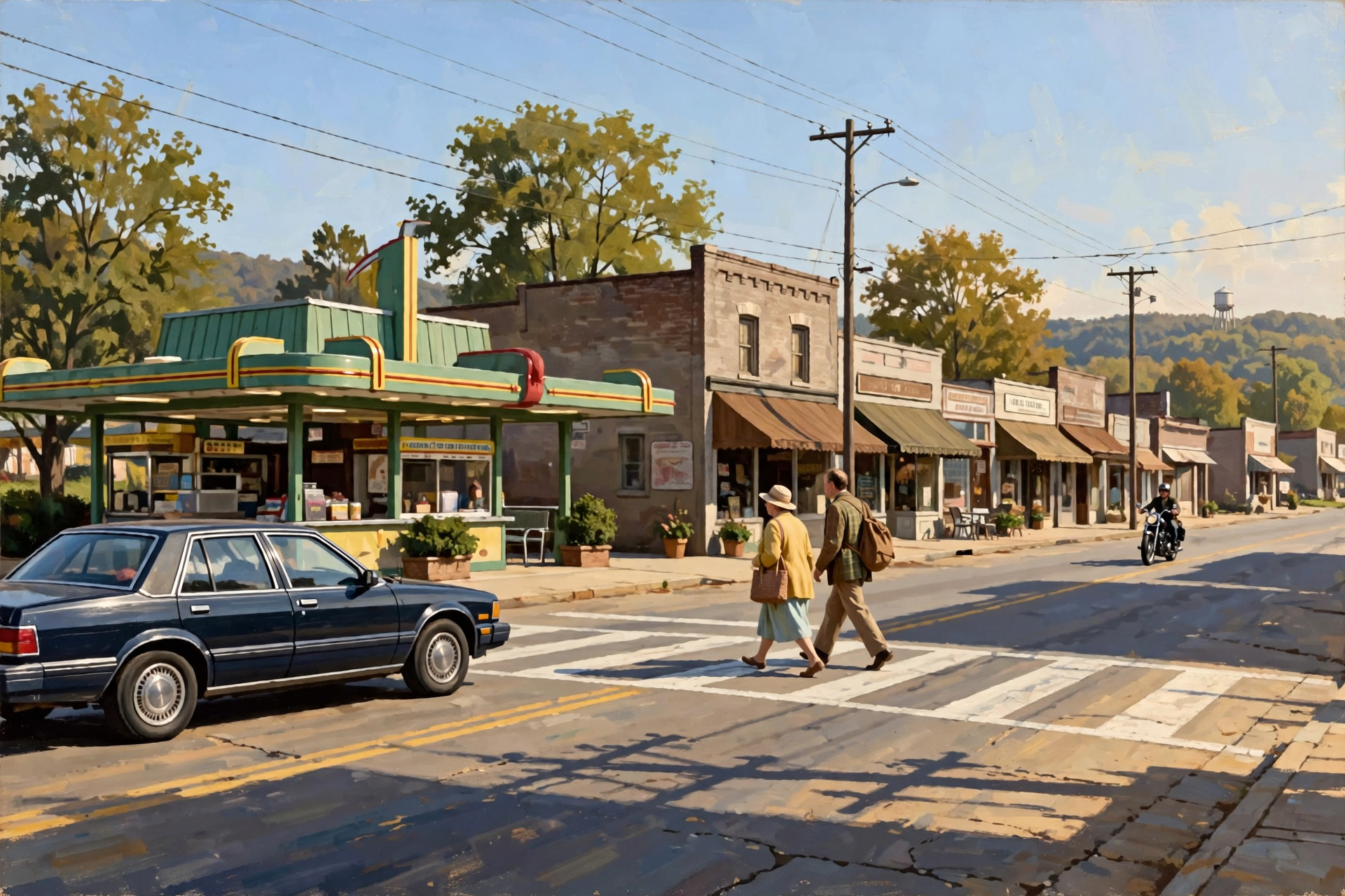 Illustration for 🚶 A Gentle Reminder at the Rankin Avenue Crosswalk