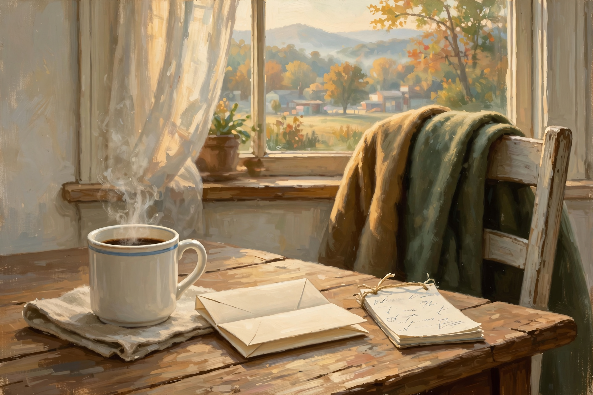 Illustration for ☕ One Number, One Letter, One Warm Coat