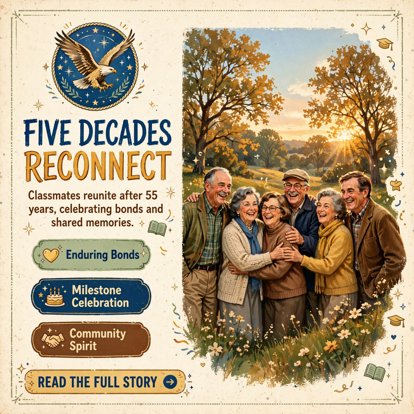 Featured image for "🦅 Soddy-Daisy High School Class of 1971 Marks 55 Years with Reunion and Reflections"