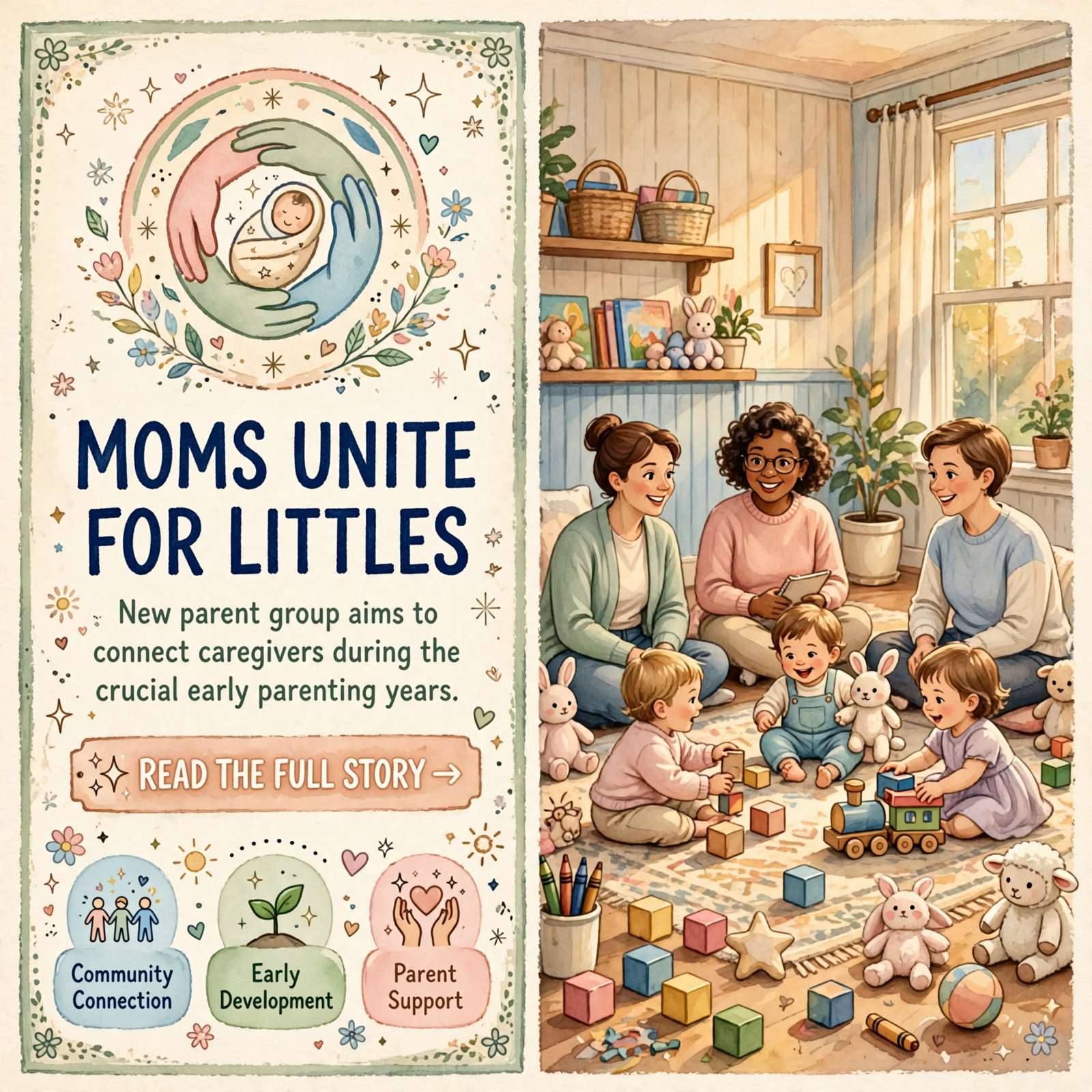 Featured image for "🧸 Spencer Parents Exploring New Moms Group for Infants and Toddlers"