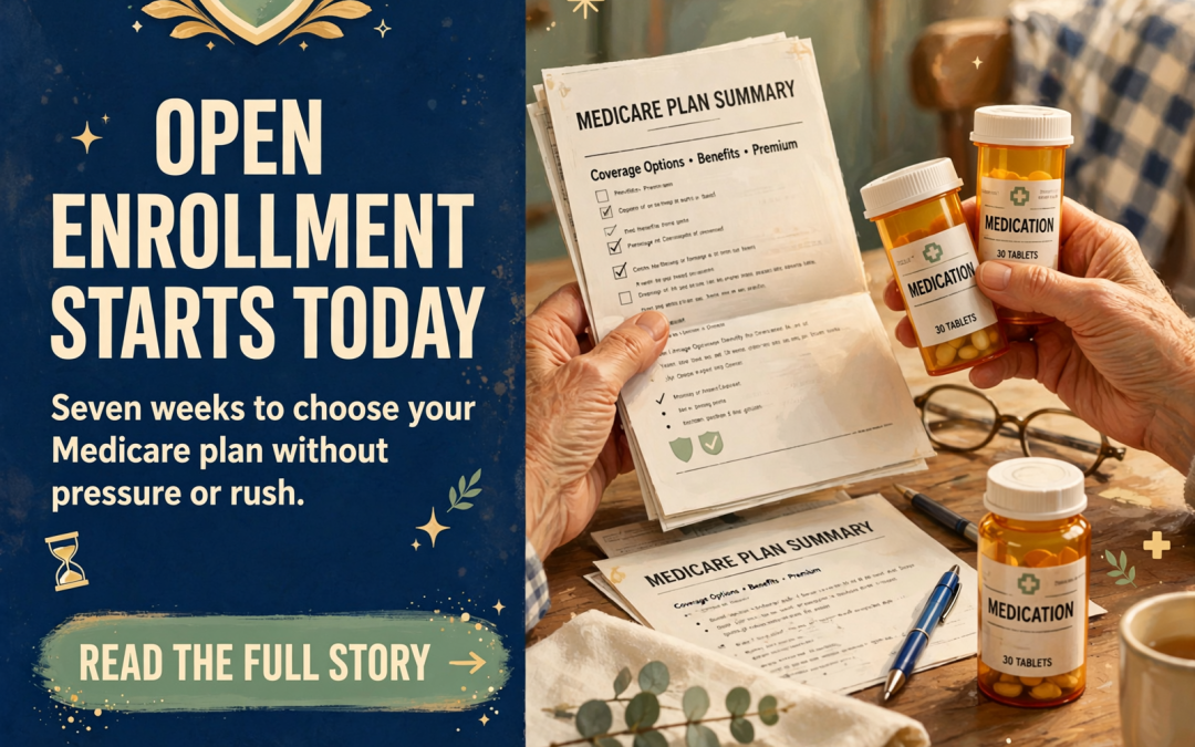 🛡️ Medicare Season Opens Today: The Sales-Call Rules, the Medigap Fine Print, and a Warm Plan for Saturday Night