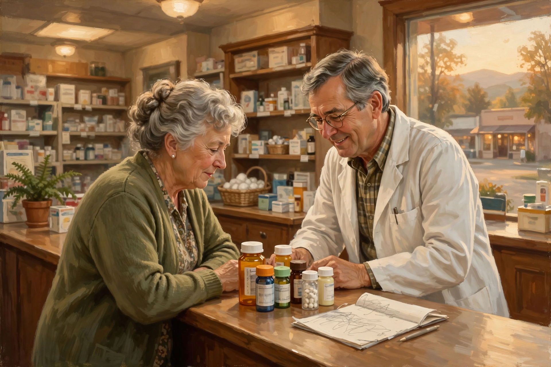 Illustration for 💊 National Pharmacy Week Starts Sunday: Bring Your Pill Bottles to the Counter