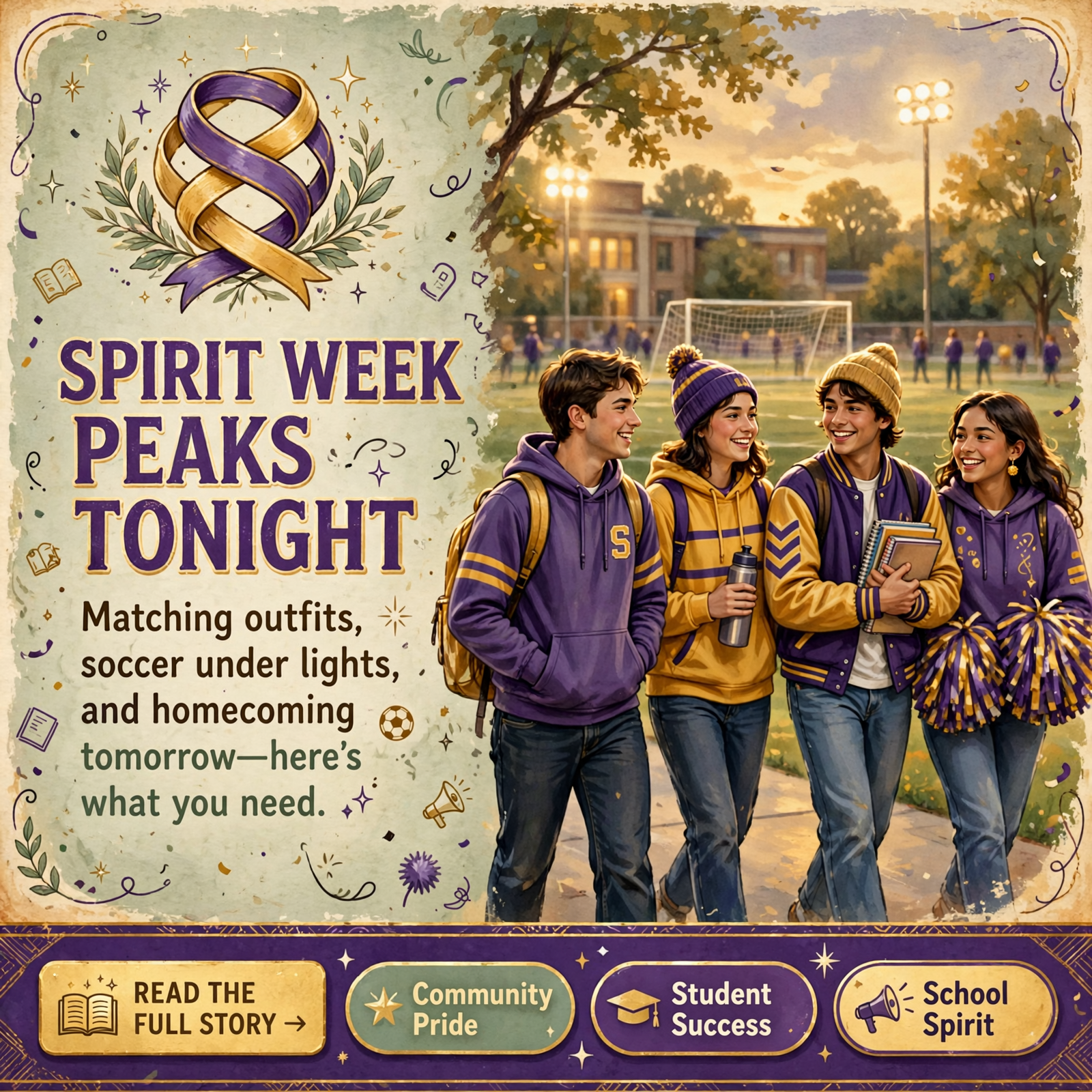 Featured image for "🏫 Together Forever Thursday: Lady Indians Host CSAS Tonight, Homecoming Tomorrow"