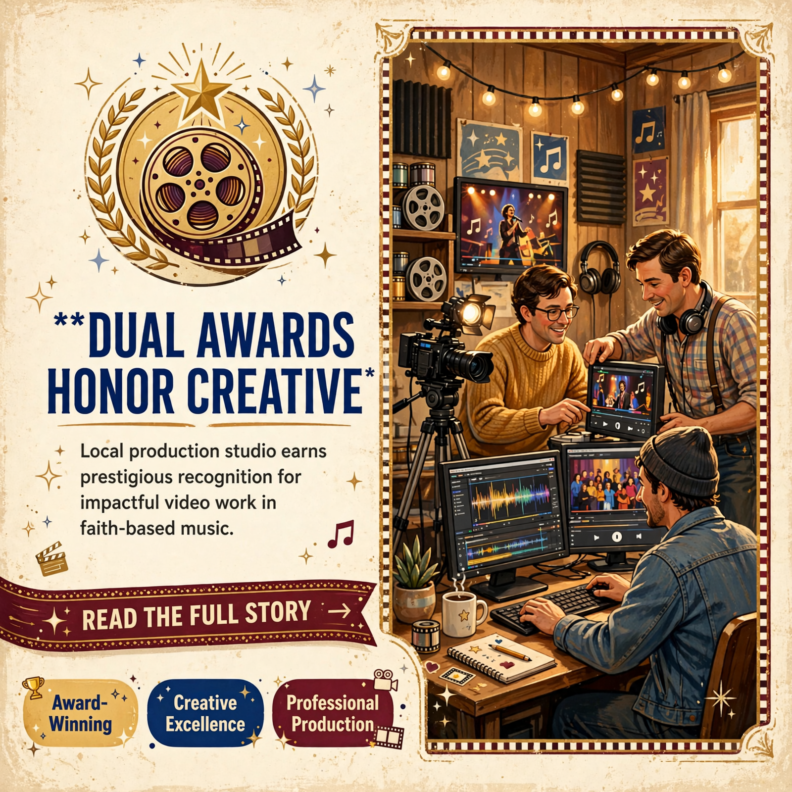 Featured image for "🎬 Studio Dunlap Video Wins Dual Awards at Infinity Awards"