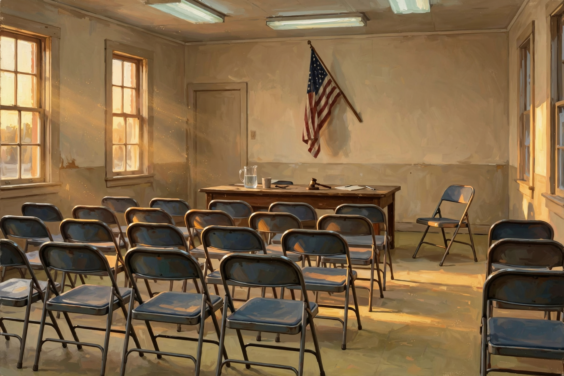 Illustration for 🏛️ Tonight at 5: A Folding Chair Still Counts