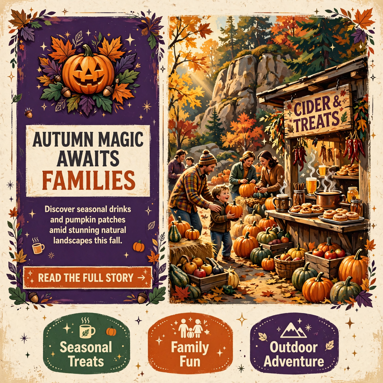 Featured image for "🎃 Rock City Gardens Celebrates Fall with Halloween Vibes and Seasonal Treats"
