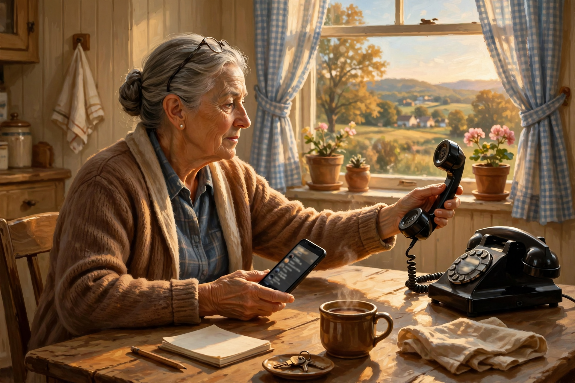 Illustration for π A Phone Call Back Beats a Hurry Every Time
