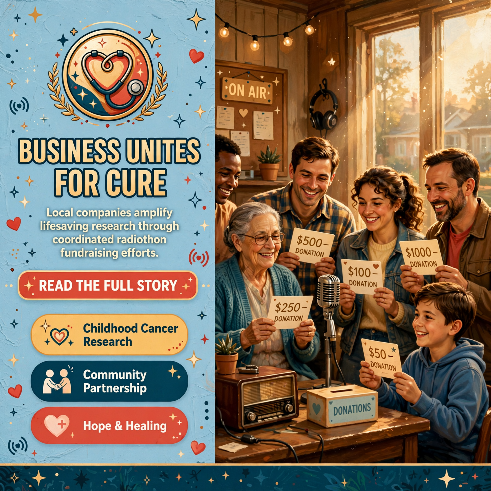 Featured image for "🎗️ Local Business Joins St. Jude Radiothon to Support Childhood Cancer Research"
