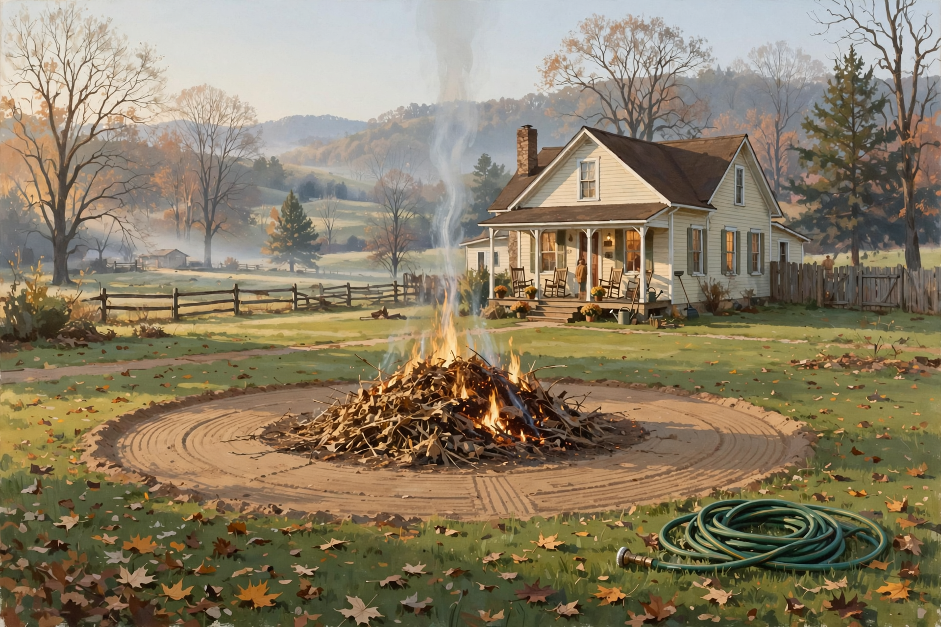 Illustration for 🔥 Burn Season Opens Today: Permits, No Bans, and the Best Hours