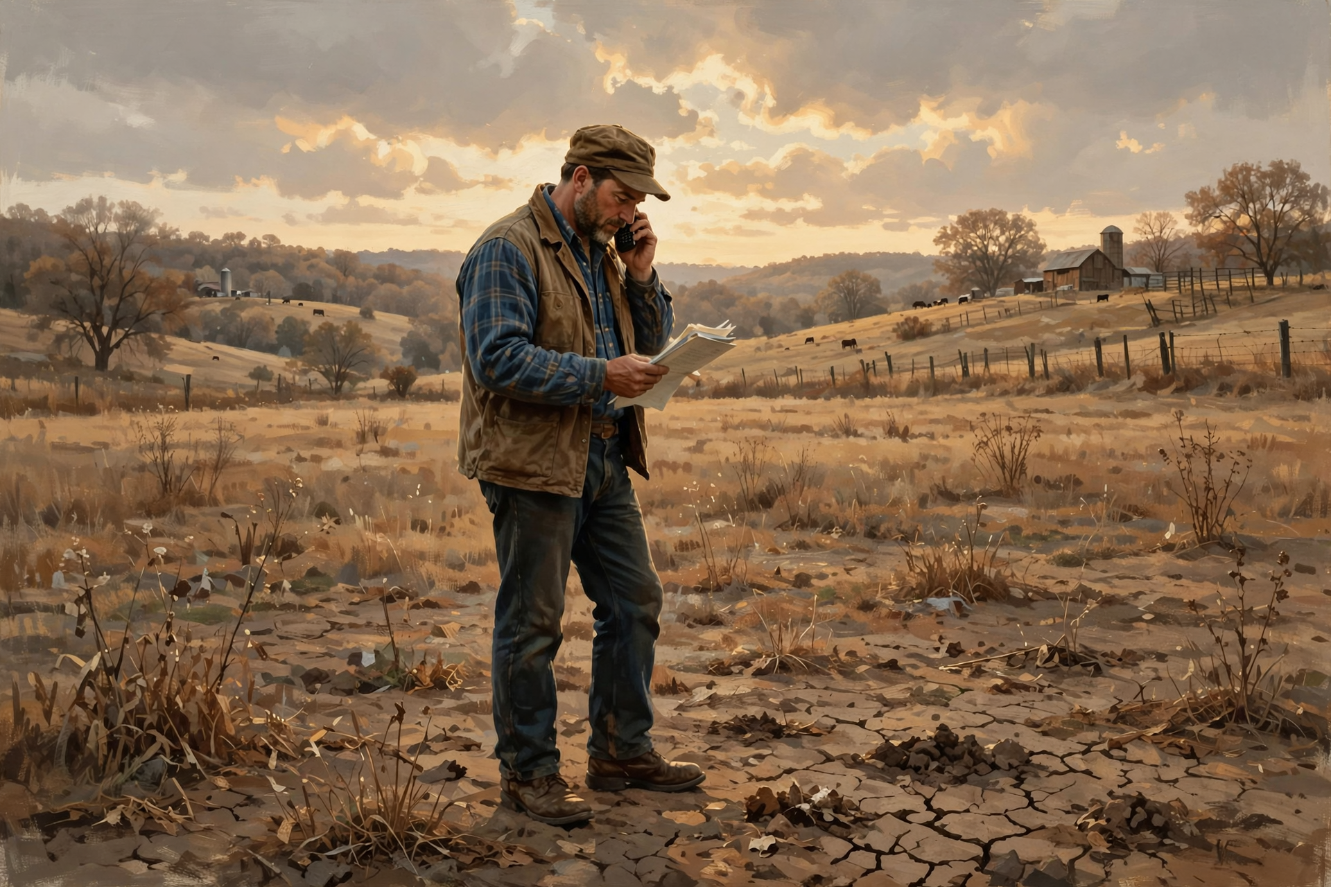 Illustration for 💧 Three Weeks of Severe-Drought Dots: Why a Call to the FSA Office Makes Sense