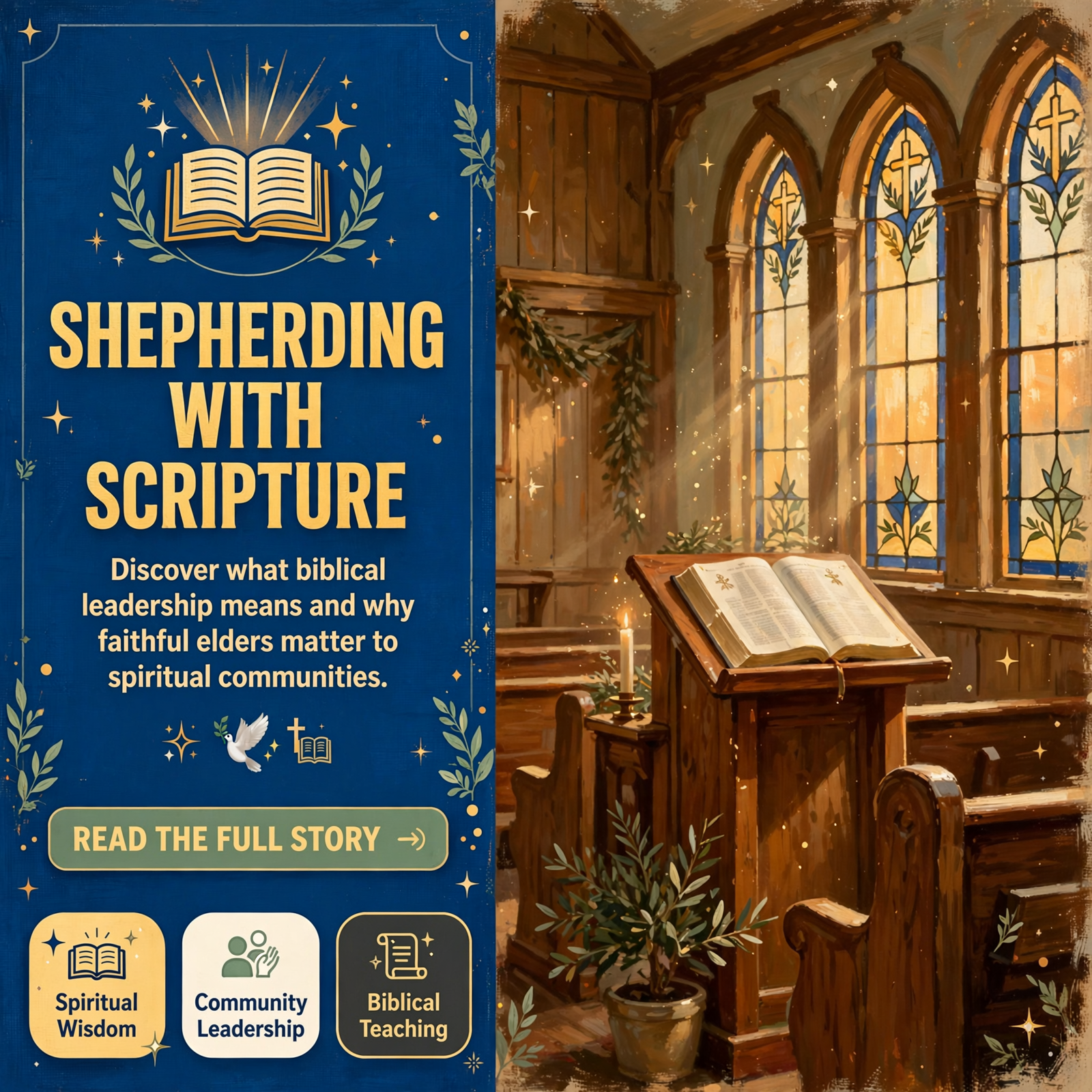Featured image for "📖 Dunlap Church of Christ Explores Biblical Leadership and the Role of Elders"