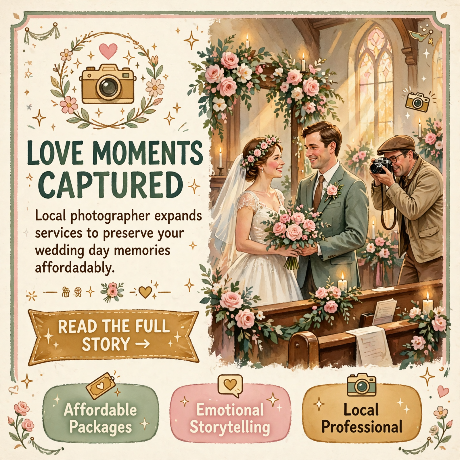Featured image for "💒 Willow Creek Photography Now Booking Wedding Photography in Ten Mile"