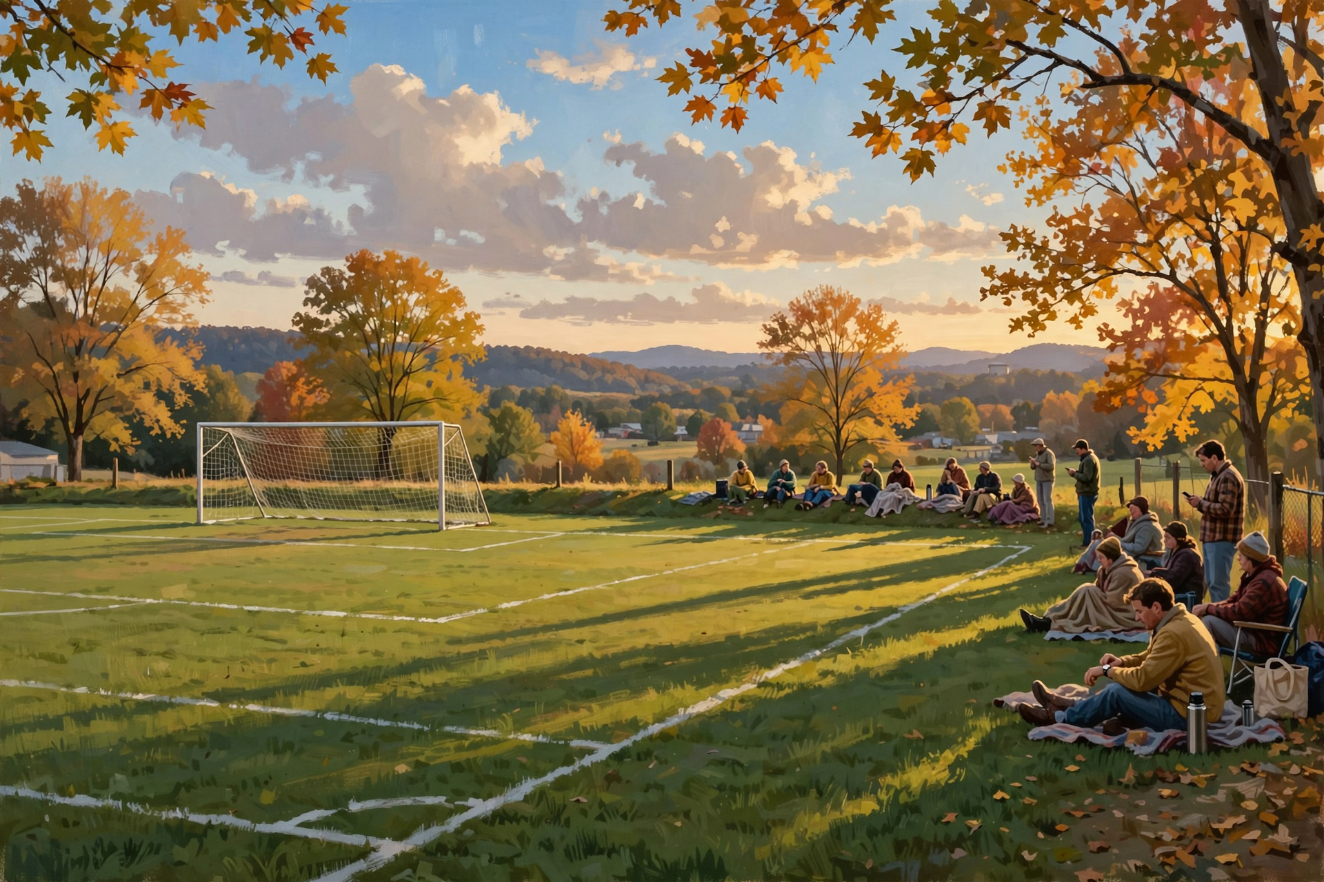 Illustration for ⚽ District Final Tonight — Arrive by 6, Not 7