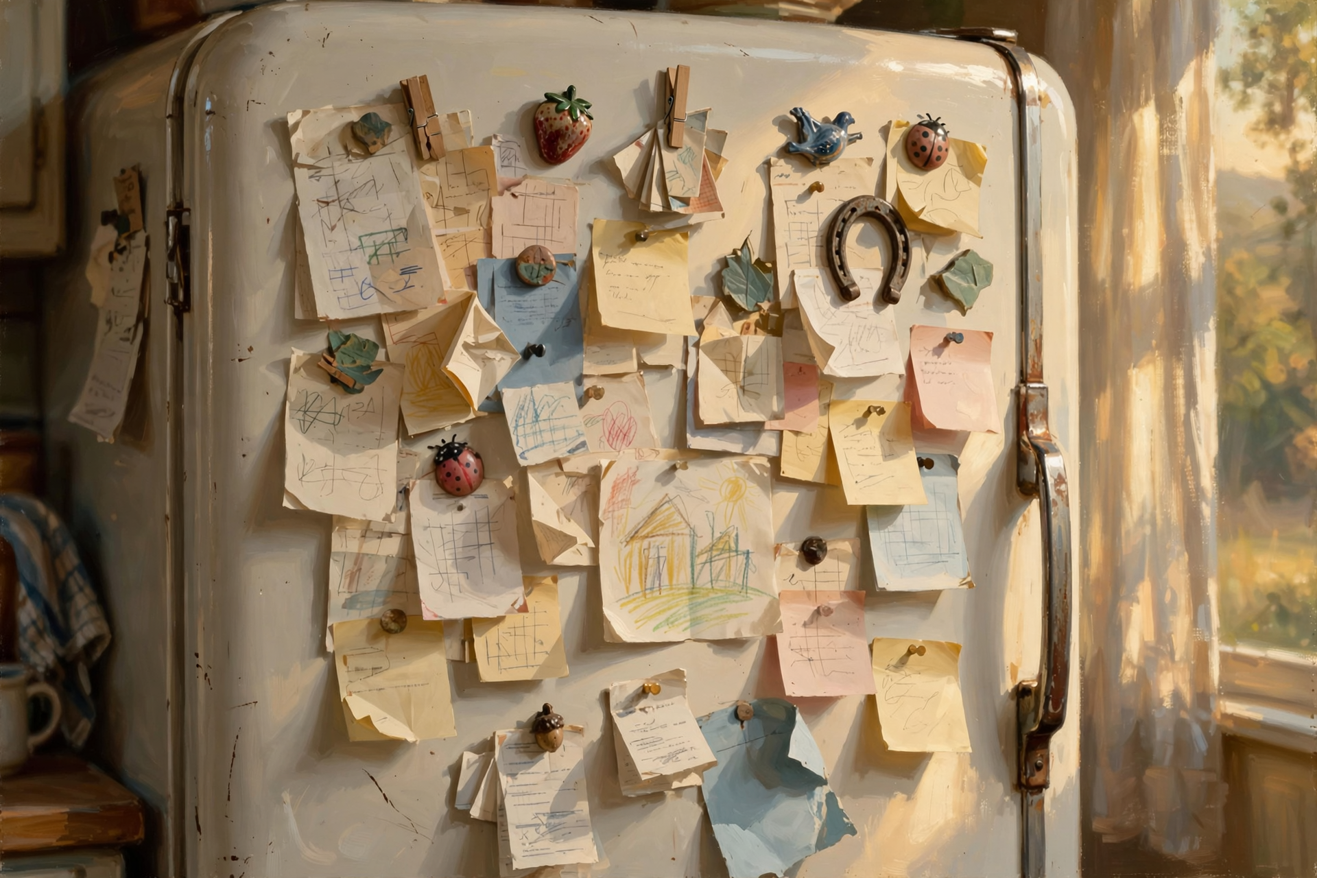 Illustration for π§ Still On: Your Fridge-Door List