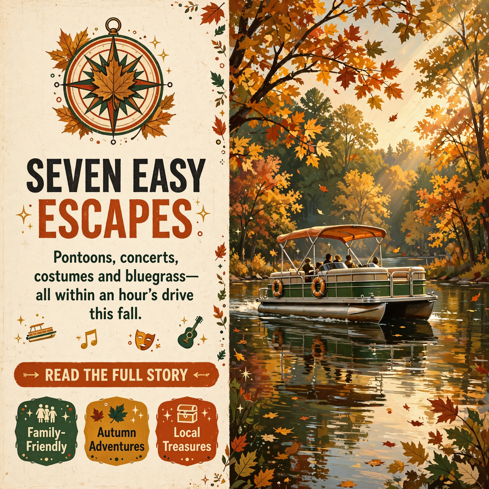 Featured image for "🧭 Hundred-Mile Happenings: Fall Colors by Pontoon at Fall Creek Falls, Cats in Costume at Meow-o-ween and Sam Bush on the Park Theater…