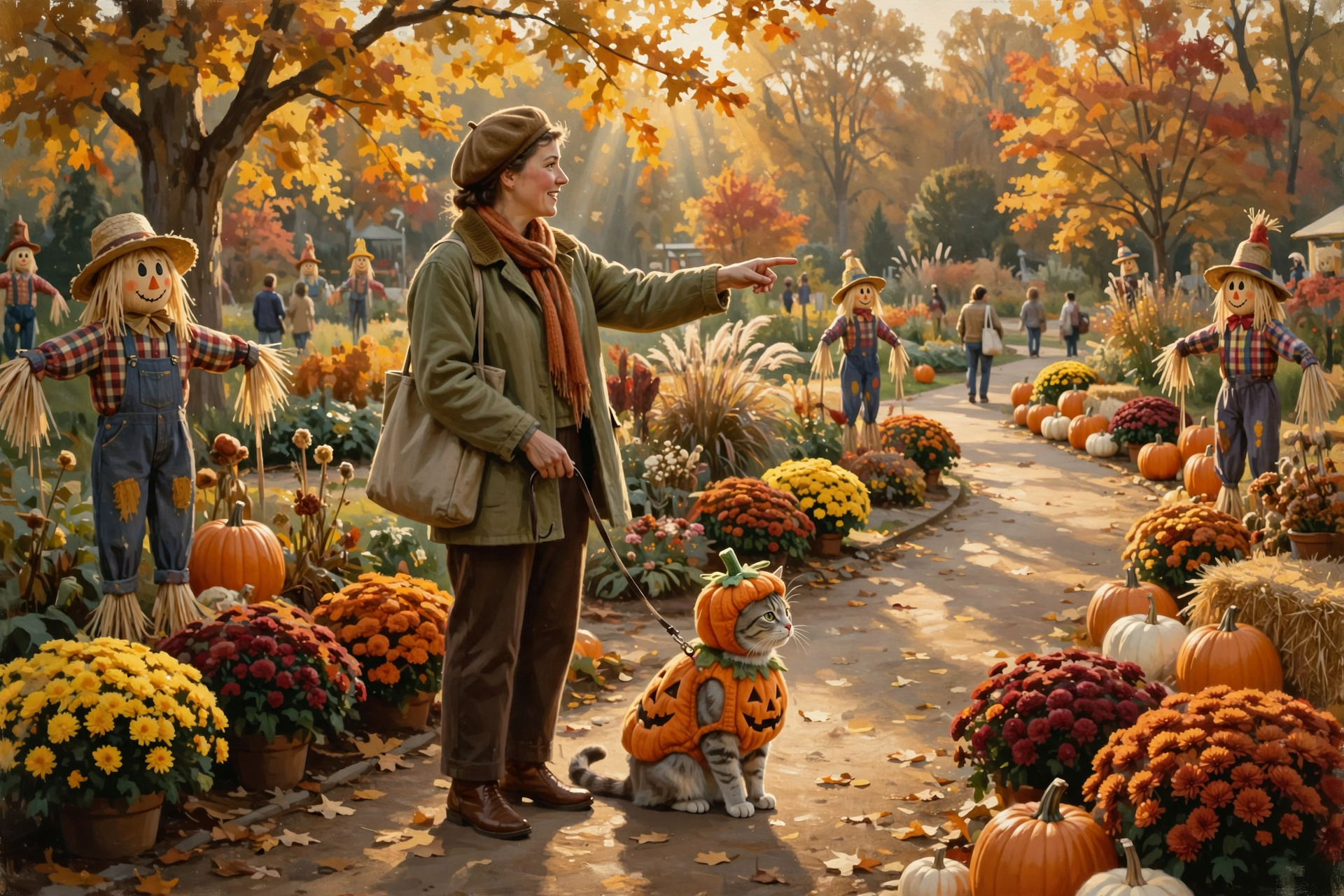 Illustration for 🐈 Dress Up Your Cat for Meow-o-ween at Huntsville Botanical Garden