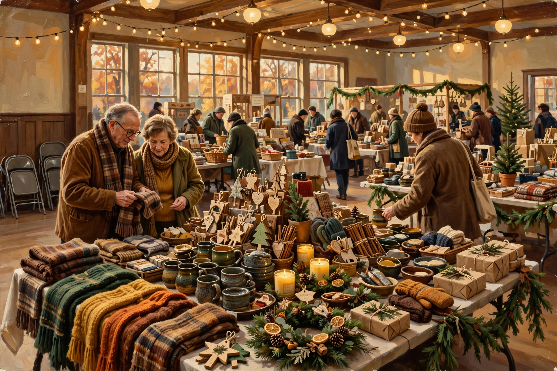 Illustration for 🎄 Shop Local Treasures at Dalton's Jingle & Mingle Market