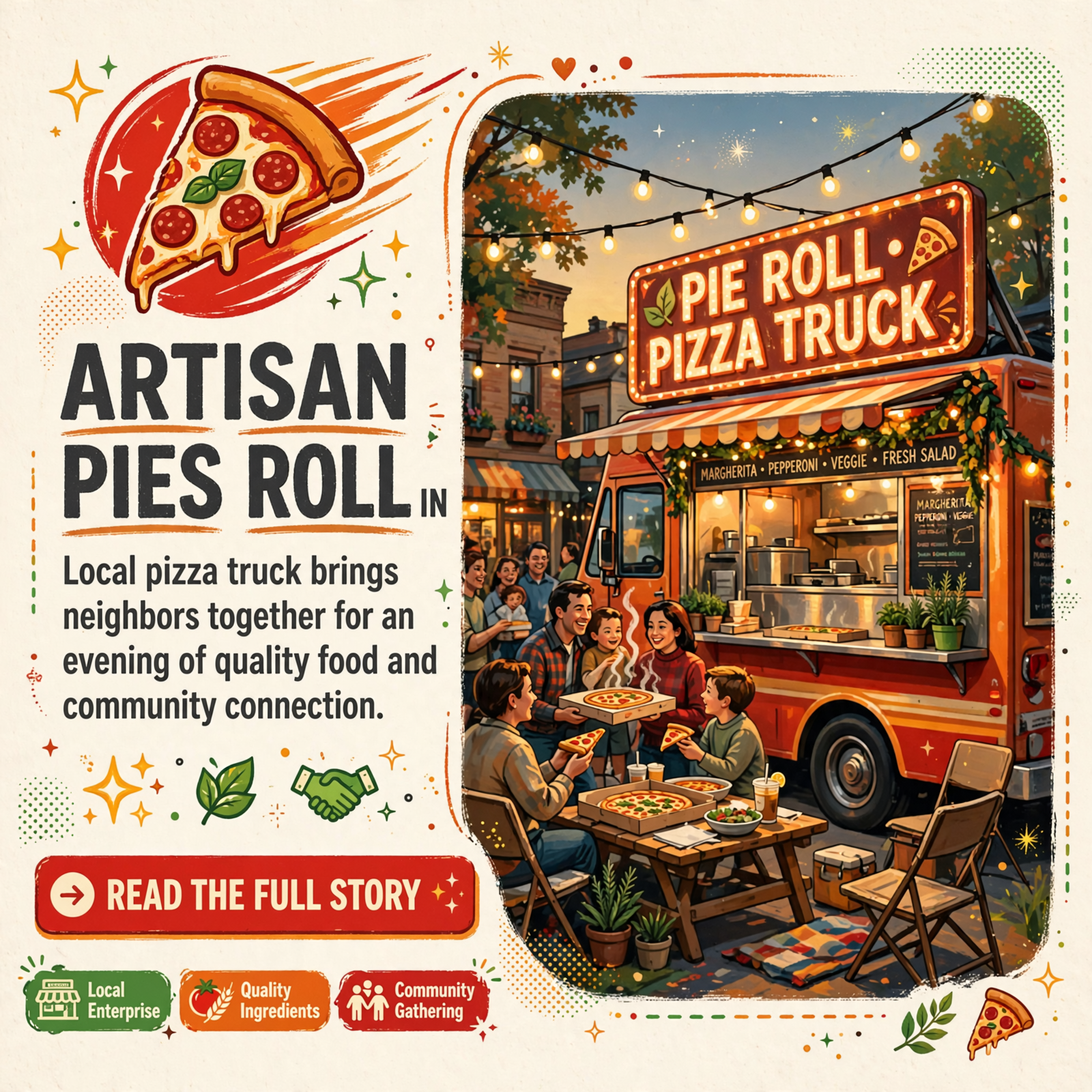 Featured image for "🍕 Power-Up Pizza Brings Artisan Pies to St. Peter's School Community Food Truck Night in Chattanooga"