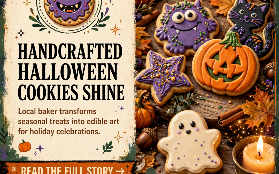 🎃 Halloween Cookies with a Creative Twist at Ashley’s Homemade Treats
