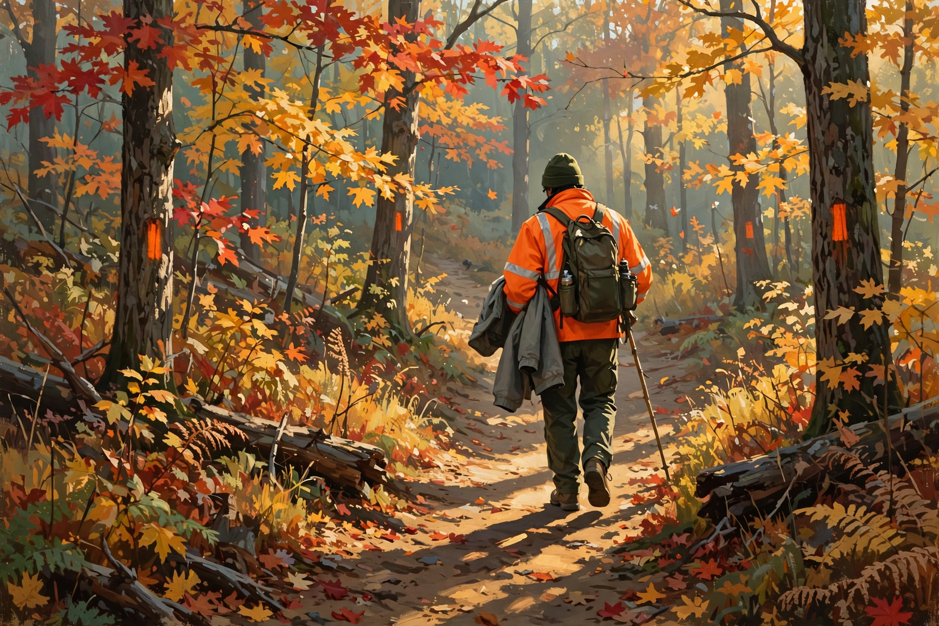 Illustration for 🍂 Saturday: Crisp Hike Day, Turkey Trail-Sharing, and a New Apple Festival Pin