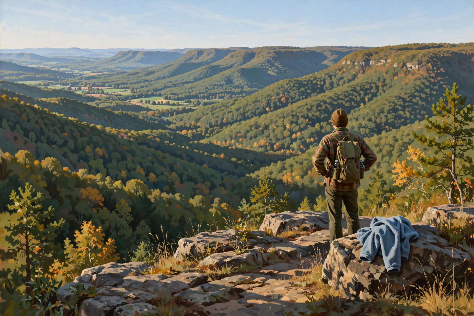 Illustration for 🌄 Warm Days for Effort, Cool Days for Views