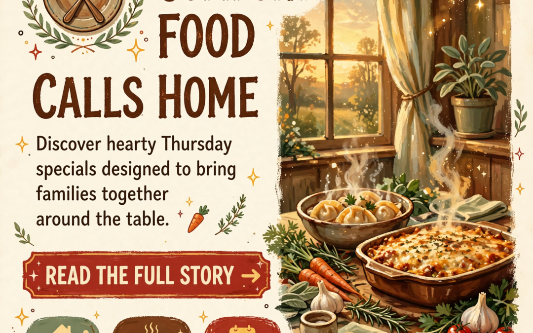 🍽️ Thursday Menu Specials at Foutch Restaurant in McMinnville