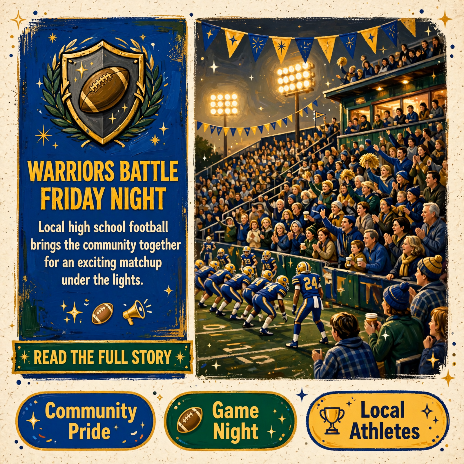 Featured image for "🏈 Warriors Face Grundy County Friday Night at BCHS"