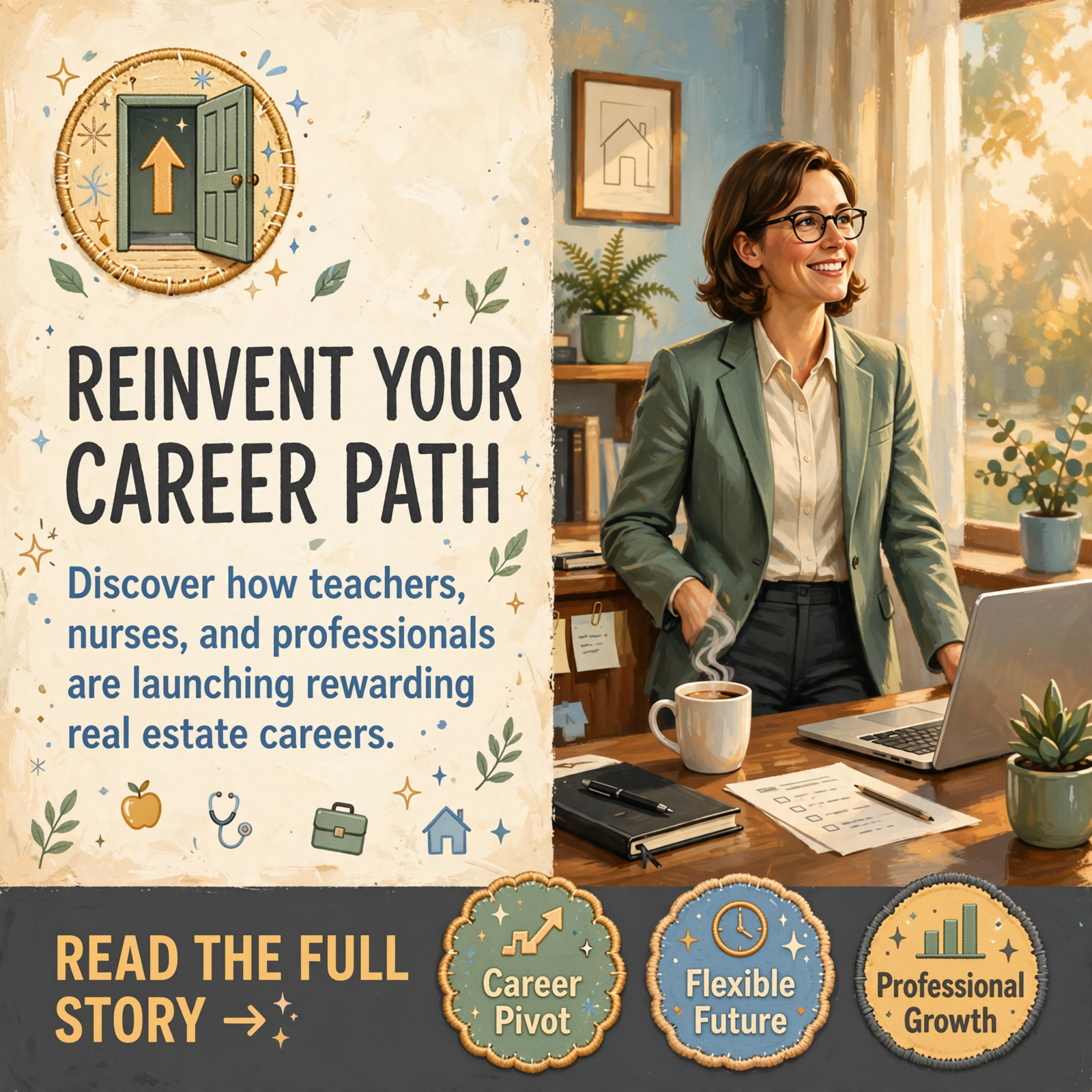 🏠 Virtual Real Estate Career Night Offers Path to New Opportunity – October 20th — Featured Image Featured image for "🏠 Virtual Real Estate Career Night Offers Path to New Opportunity - October 20th"