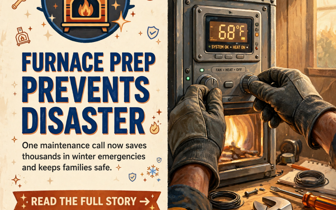 🔥 Why Fall Furnace Maintenance Matters Before Winter Arrives