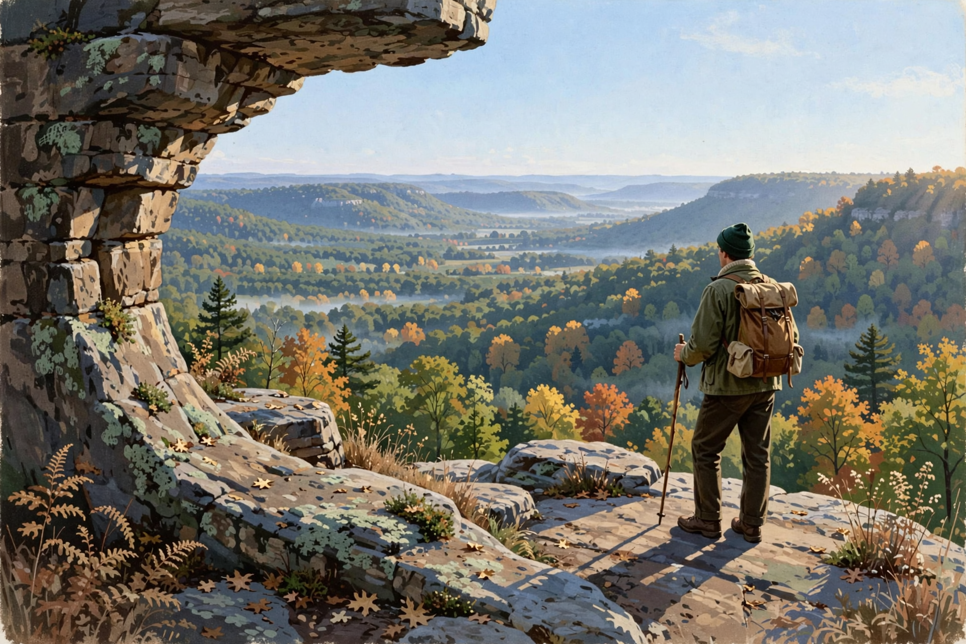 Illustration for 🍁 Weekend Trail Plan: Early Color, Not Peak Week