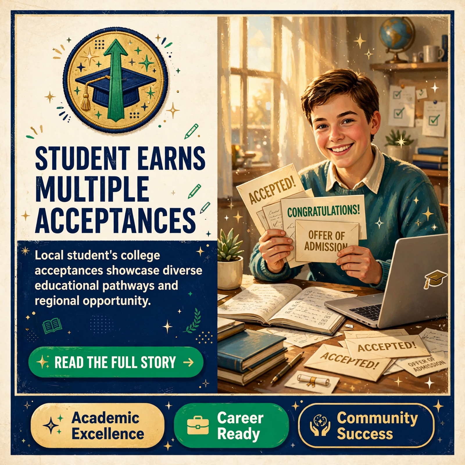 π Upper Cumberland Student Alana Jordan Celebrates Multiple College Acceptances β Featured Image Featured image for "π Upper Cumberland Student Alana Jordan Celebrates Multiple College Acceptances"