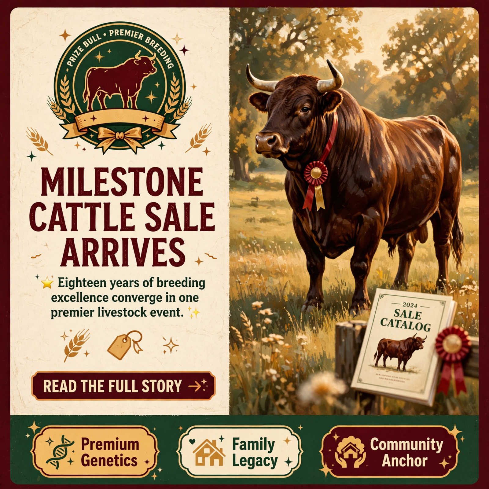 Featured image for "🐂 Burns Farms Hosts 18th Annual Bull Sale in Pikeville - November 7, 2026"