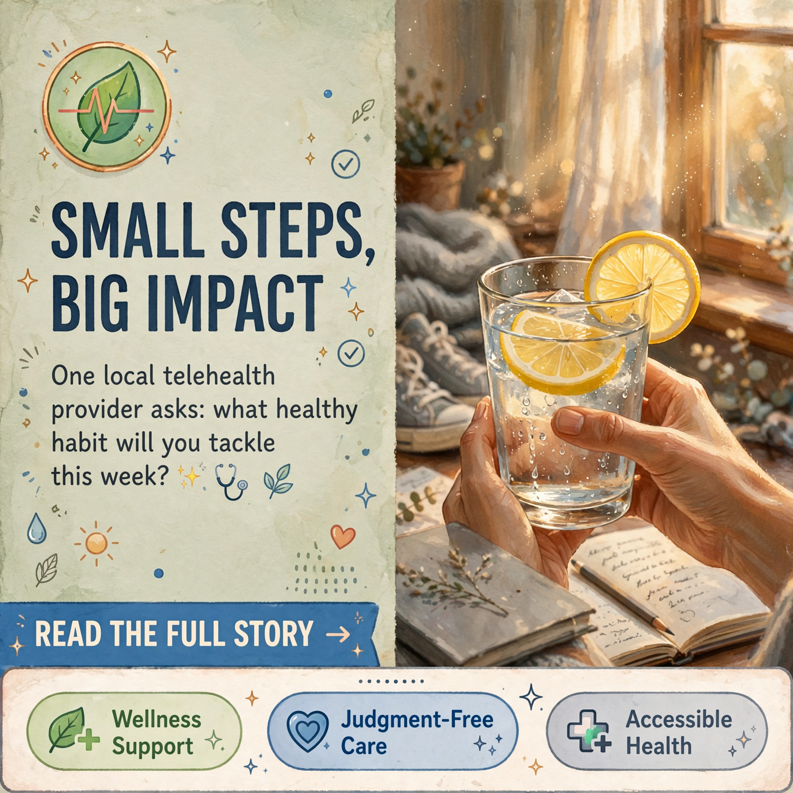Featured image for "💚 Be Well Medical Invites Community to Share Healthy Habits This Week"
