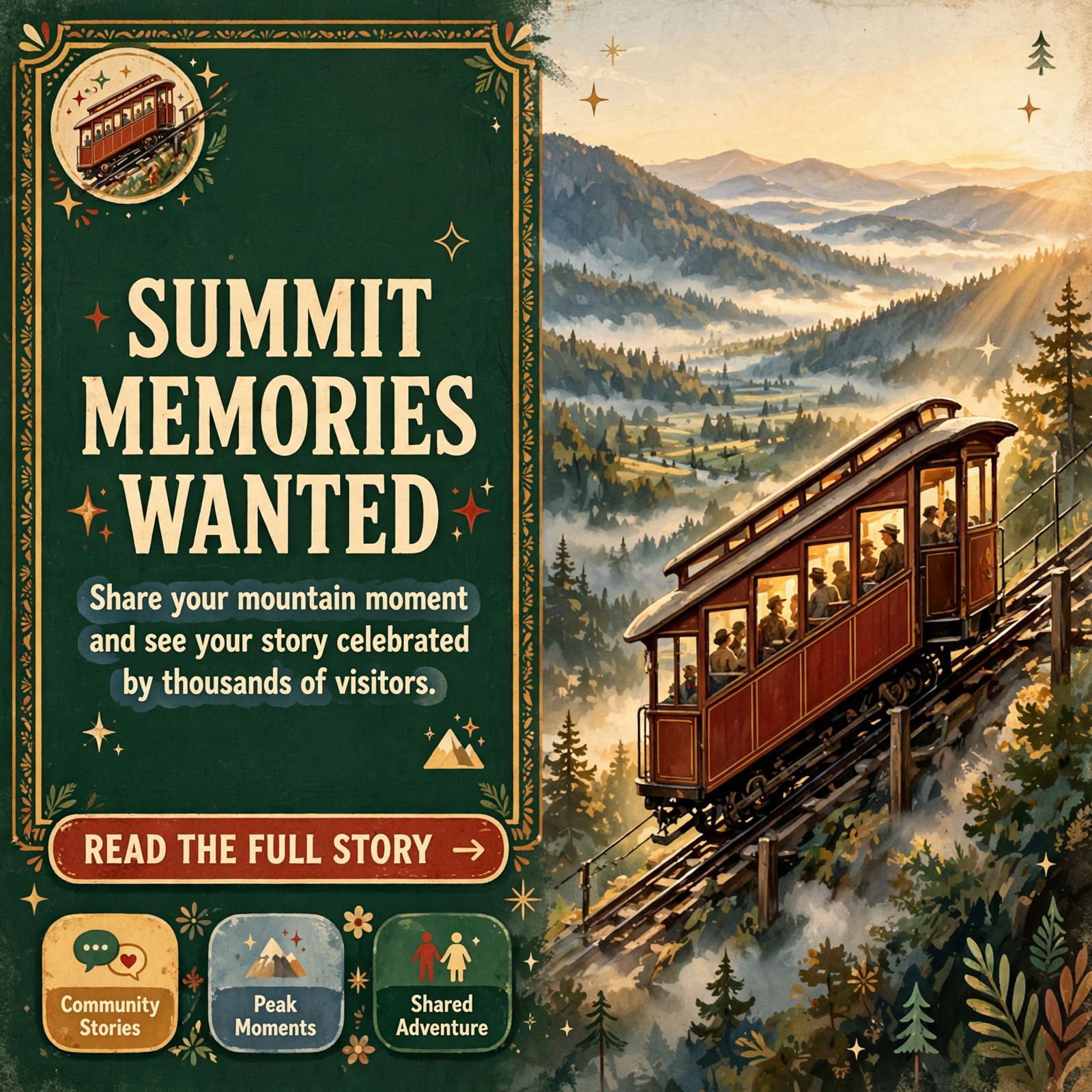 🚂 Lookout Mountain Incline Railway Invites Riders to Share Their Summit Memories — Featured Image Featured image for "🚂 Lookout Mountain Incline Railway Invites Riders to Share Their Summit Memories"