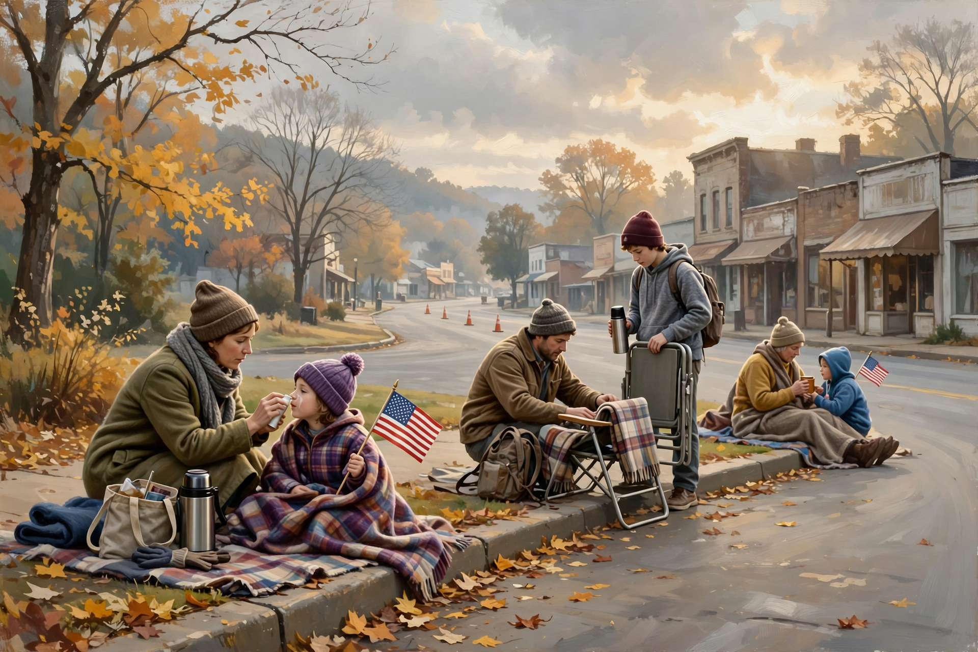 Illustration for 📣 Tomorrow's Parade: 9:30 a.m. Listing, Curb by About 9