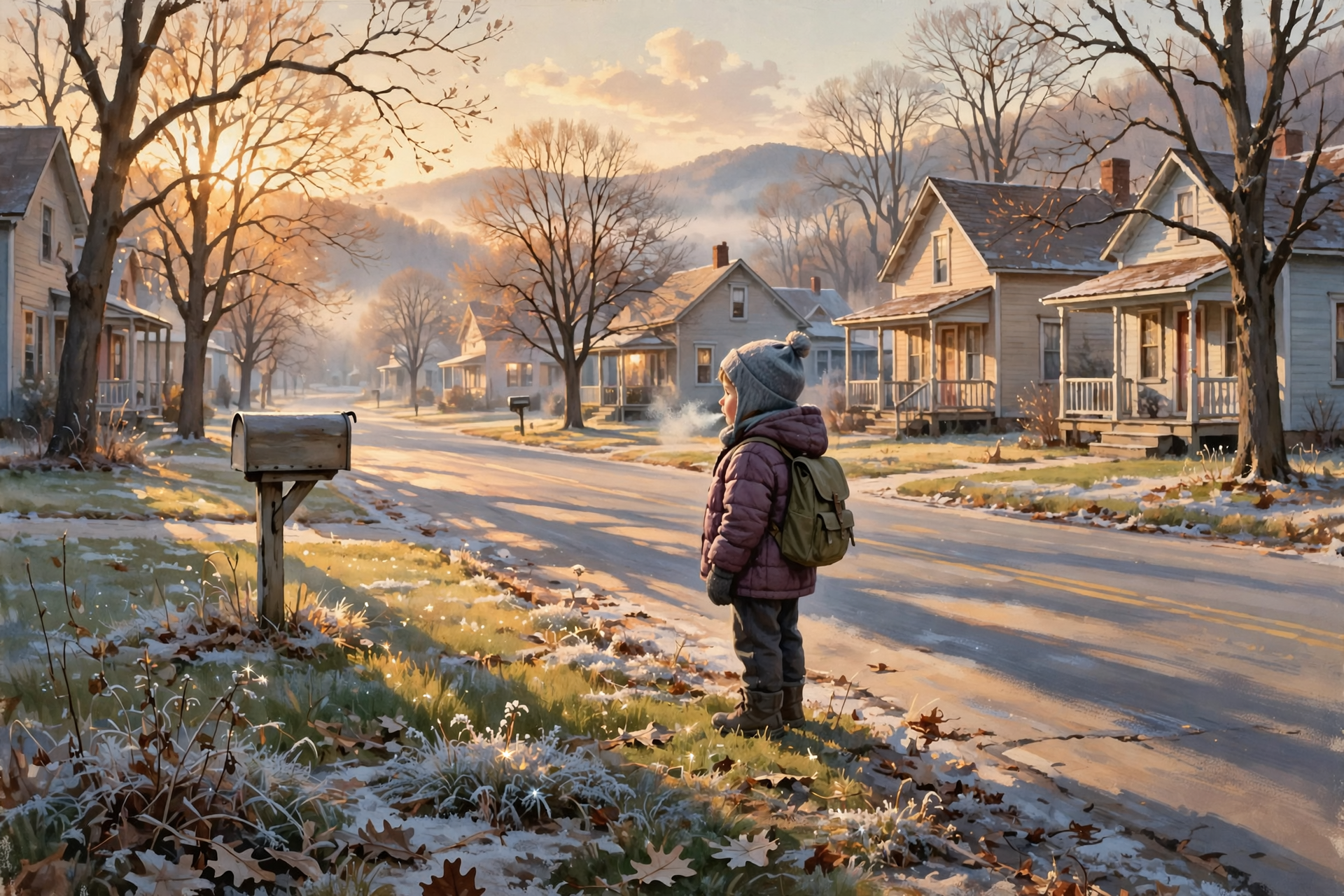 Illustration for 🧥 Warm Parade Morning, Then Coats — Saturday Night Near 38, Monday Bus Stop Near 40