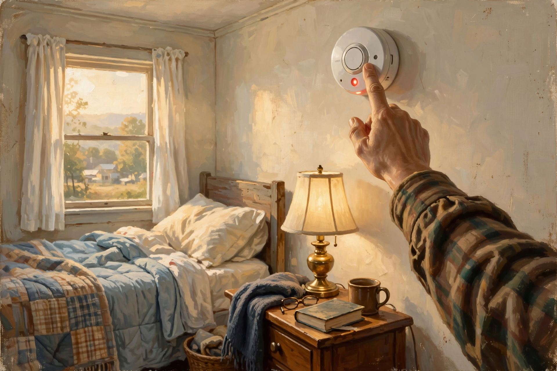 Illustration for 🔥 First Furnace or Fireplace Night: The Carbon Monoxide Check