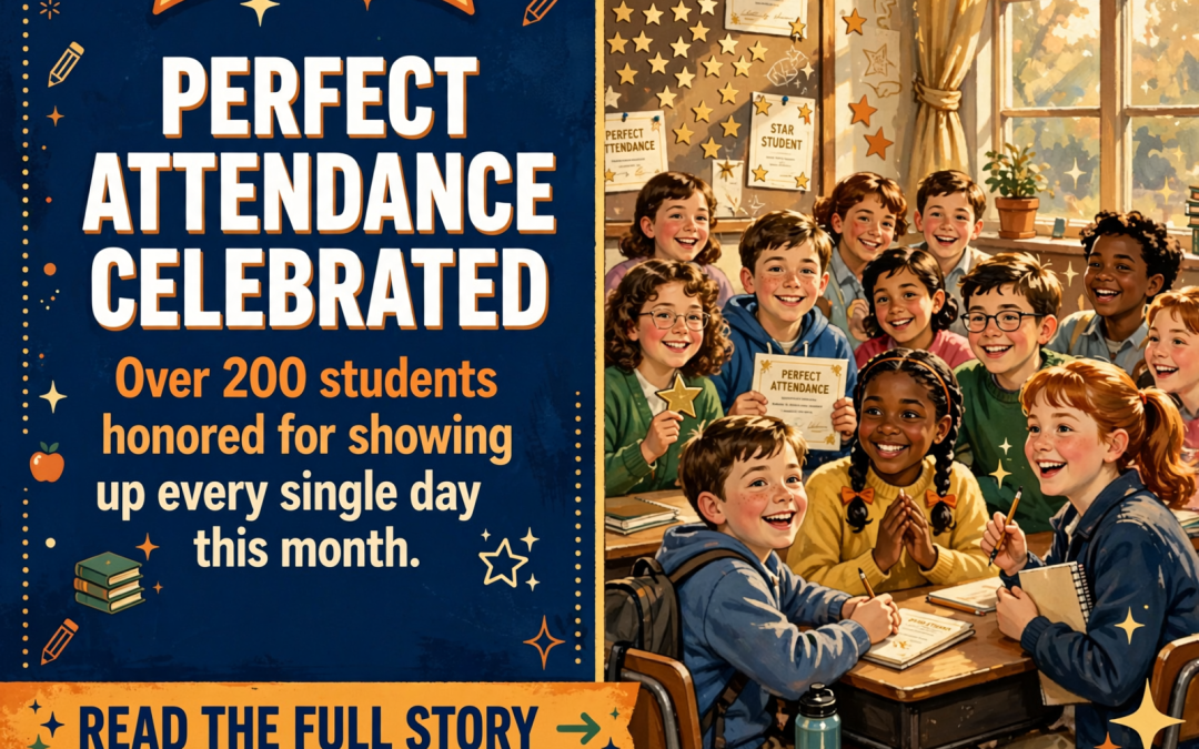 🍿 227 Students Earn Perfect Attendance Recognition at Sequatchie County Middle School