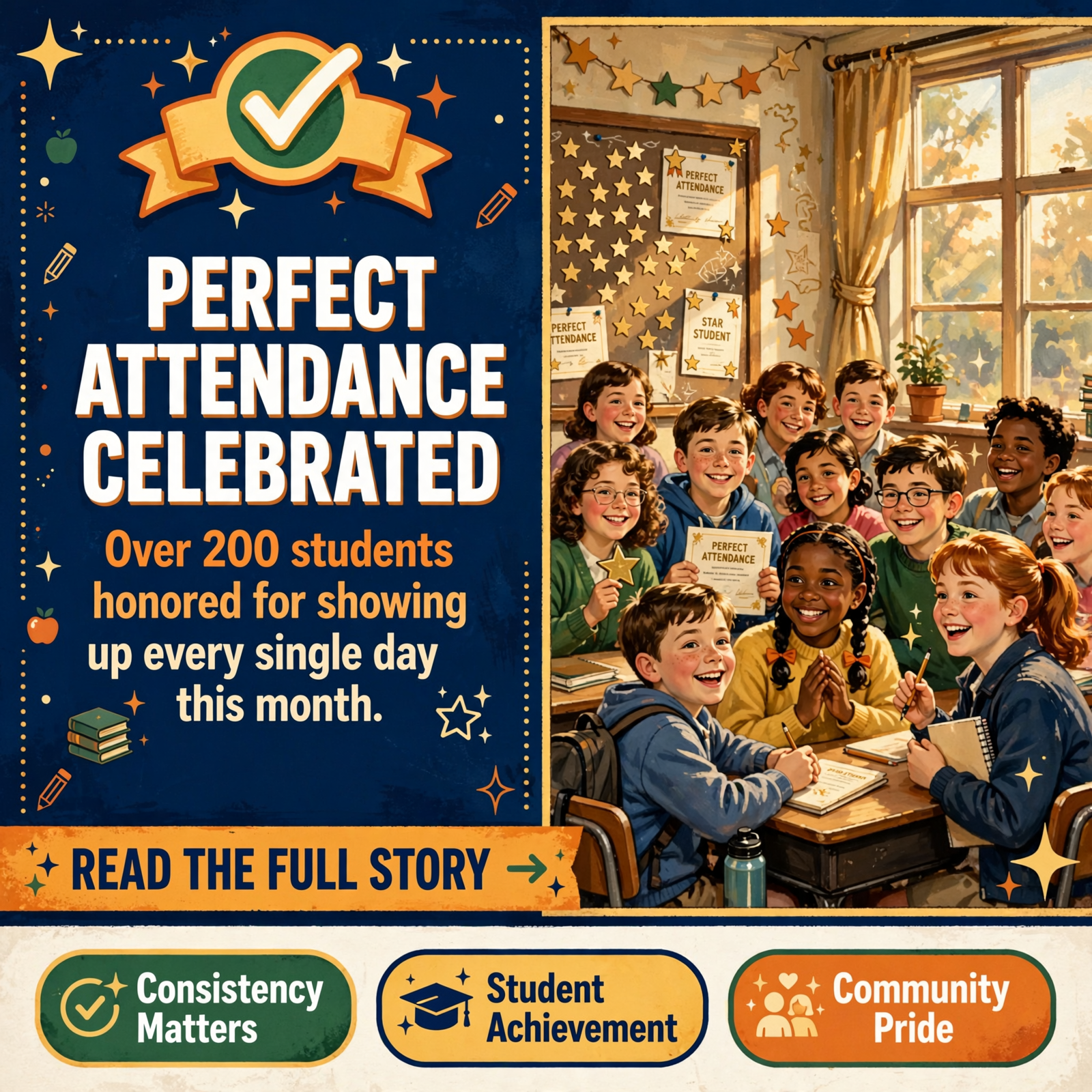 Featured image for "🍿 227 Students Earn Perfect Attendance Recognition at Sequatchie County Middle School"