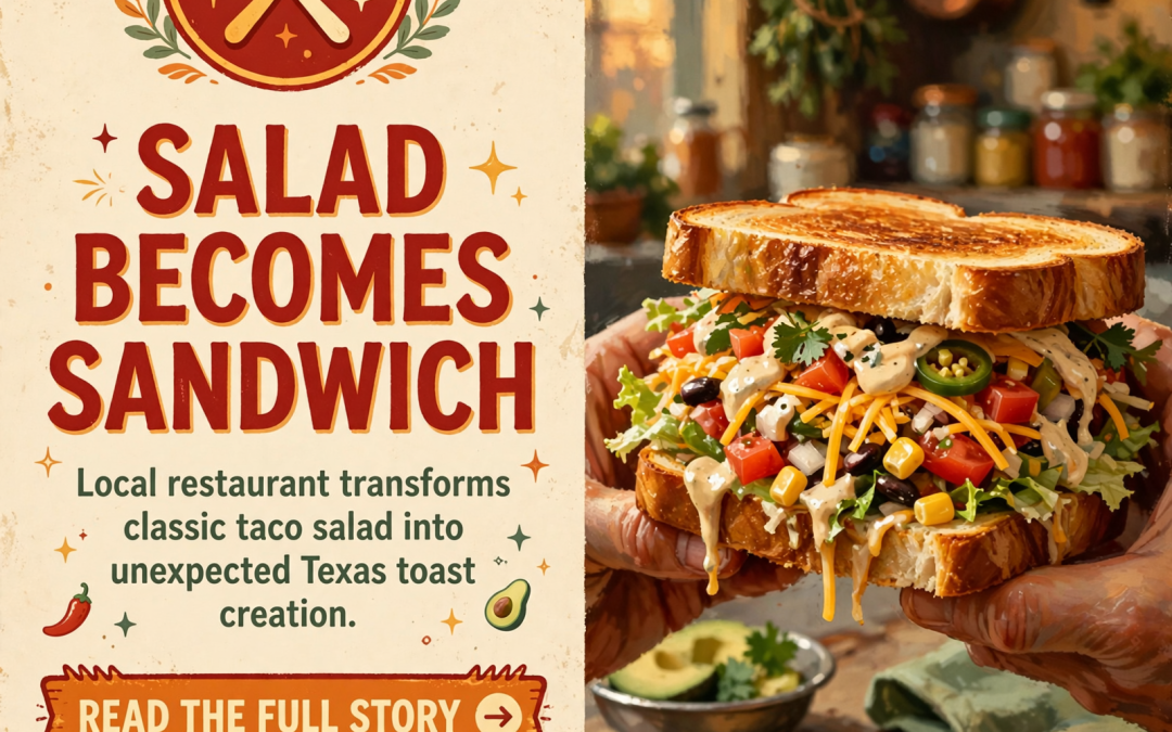 🌮 Taco Salad Meets Texas Toast: A Playful Food Experiment at Tammy’s Market